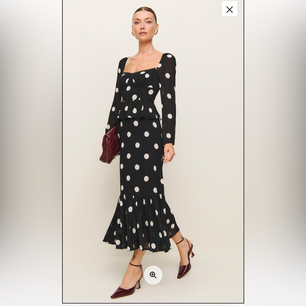 Reformation Zandra Midi Dress
